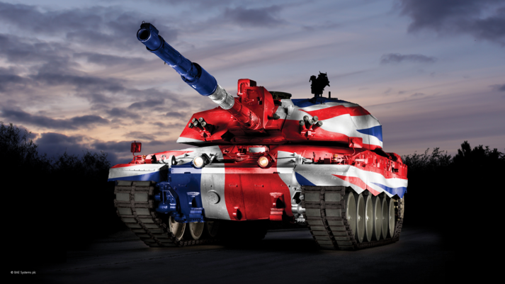 BAE Systems unveils Black Night Challenger 2 MBT for British Army