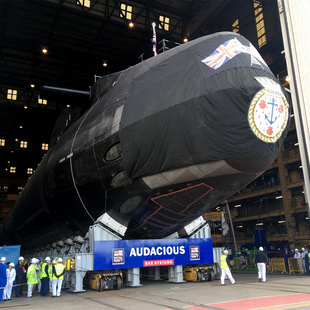 Audacious launched | BAE Systems