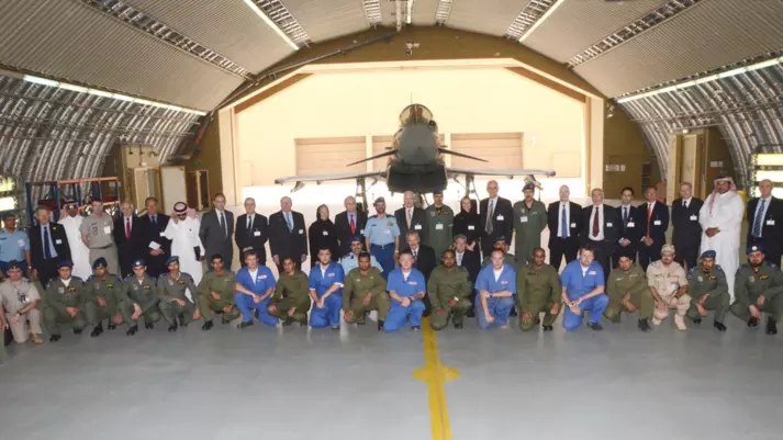 BAE Systems Board visit to King Fahad Airbase in Taif | BAE Systems