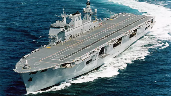 HMS Ocean Receives Combat System Upgrade | BAE Systems