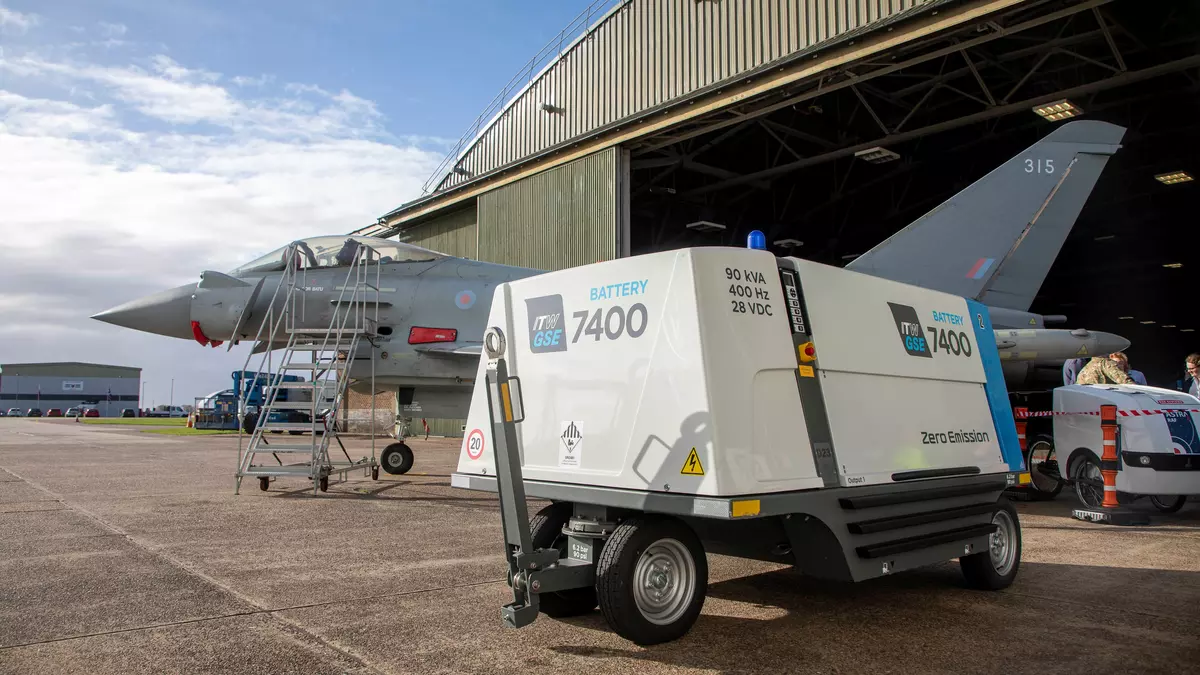 Sustainable Ground Power Rolled Out To UK Typhoons | BAE Systems